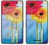 Etui i futerały do telefonów - Sony Royal Sticker Royal tatuaż ścienny RS. 98971 samoprzylepny do Xperia E3 z motywem wazonu kwiaty RS.98971 - miniaturka - grafika 1