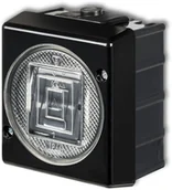 Wyłączniki światła i elektryczne - Karlik Łącznik pojedynczy SENIOR Czarny - miniaturka - grafika 1