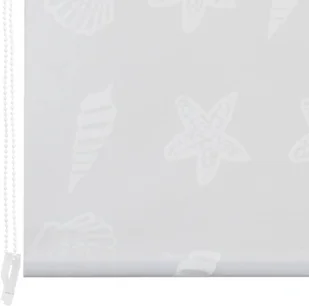 vidaXL Roleta prysznicowa 80 x 240 cm, wzór w rozgwiazdy - Rolety - miniaturka - grafika 6