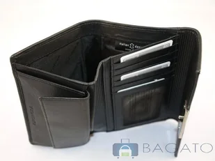 Roncato Portfel Skórzany Damski LUXURY 280 790280 01 - Portfele - miniaturka - grafika 4