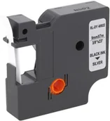 Etykiety do drukarek - Dymo Zamiennik taśmy D1 40922 9mm srebrna/czarny - miniaturka - grafika 1