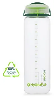 Hydrapak Butelka na wodę / bidon RECON 1 l - clear / evergreen & lime BR02E - Shakery i bidony sportowe - miniaturka - grafika 2