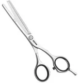 Nożyczki fryzjerskie - Jaguar JP 38 White Line nożyczki degażówki jednostronne 5.25 (46526) 1658 - miniaturka - grafika 1