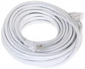 Kable - ABCVISION Pachcord RJ45/15-PK/W biały kat.5e 15m RJ45/15-PK/W - miniaturka - grafika 1
