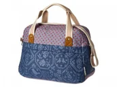 Sakwy rowerowe - Basil Sakwa miejska pojedyncza BOHEME CARRY ALL BAG 18L, mocowanie na haki, wodoodporny poliester, grantowa A-BAS-17646 - miniaturka - grafika 1