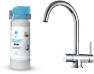 Uzdatniacze wody - DAFI System FLOW COMFORT filtr D1 + bateria trójdrożna łuk chrom - miniaturka - grafika 1
