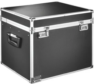 Leitz 67140095 skrzynka na teczki wiszące, aluminiowa, czarna 6714-00-95 - Dodatki do drukarek i skanerów - miniaturka - grafika 2