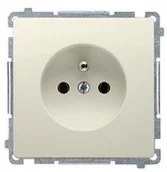 Gniazdka elektryczne - Kontakt Simon Kontakt_Simon Gniazdo wtyczkowe z uziemieniem (moduł) 16A. 250V. szybkozłącza beż BMGZ1C.01/12 - miniaturka - grafika 1