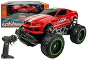 Zabawki zdalnie sterowane - Auto Zdalnie Sterowane R/C Wysokie Koła Czerwone - miniaturka - grafika 1