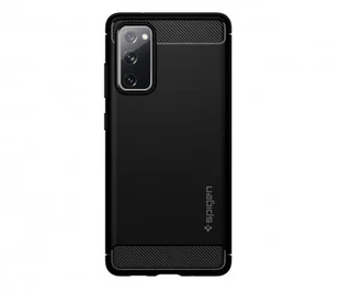 Spigen Rugged Armor do Galaxy S20 FE Fan Edition czarny - Etui i futerały do telefonów - miniaturka - grafika 2