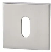 Szyldy i rozety - VDS Rozeta kwadratowa R67 nikiel satyna klucz 49-0024 - miniaturka - grafika 1
