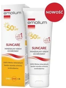 Emolium SUNCARE Mineralny Krem ochronny SPF 50, 7076581 - Balsamy i kremy do opalania - miniaturka - grafika 2