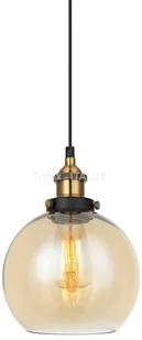 Italux Cardena lampa wisząca 1-punktowa MDM-4330/1 GD+AMB MDM-4330/1 GD+AMB - Lampy sufitowe - miniaturka - grafika 3