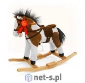 Zabawki na biegunach - Milly Mally Łatek Ciemny brąz - miniaturka - grafika 1