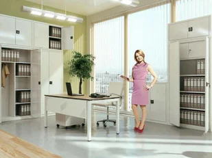 150 Szafer Solidna szafa metalowa wymagania RODO! wymiary 1990x800x435 mm) 15076455 76455-uniw - Szafy i regały magazynowe 150 Szafer Solidna szafa metalowa wymagania RODO! wymiary 1990x800x435 mm) 15076455 76455-uniw - Szafy i regały magazynowe - miniaturka - grafika 2