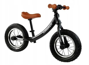 Rowerek Biegowy Lorenzo Czarny - Rowerki biegowe - miniaturka - grafika 27