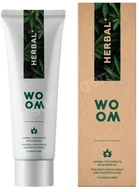 Pasty do zębów - WOOM WOOM Herbal+  naturalna ziołowa pasta do zębów z wyciągiem z konopii do ochrony dziąseł 75 ml - miniaturka - grafika 1