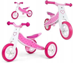 Milly Mally Jeździk 2w1 Look Hearts - Rowerki biegowe - miniaturka - grafika 11