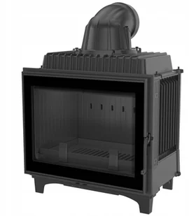 Kratki.pl Marek Bal Kominek powietrzny żeliwny FRANEK 12 kW  200 FRANEK/12/PF - Kominki wolnostojące - miniaturka - grafika 9