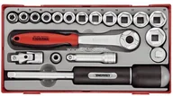 Zestawy narzędziowe - TENG TOOLS Zestaw kluczy nasadowych 3/8"" TT3819 03520103 - miniaturka - grafika 1