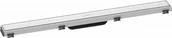 Odpływy liniowe - HANSGROHE 56038450 RainDrain Match Element zewnętrzny odpływu 80 cm ze stelażem o regulowanej wysokości biały - miniaturka - grafika 1