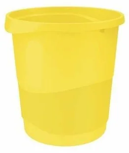Esselte Polska - Kosz na śmieci Europost Vivida 14l, żółty 623946 - Przybory szkolne - miniaturka - grafika 2