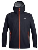 Kurtki i kamizelki sportowe męskie - SALEWA Kurtka męska PUEZ AQUA 3) PTX kolor czarny - miniaturka - grafika 1