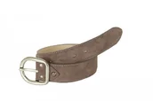 Akcesoria jeździeckie - Pikeur Pasek do spodni skórzany - taupe 18220_1356 - miniaturka - grafika 1