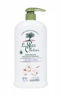 Kosmetyki do kąpieli - Le Petit Olivier Shower Cotton Milk krem pod prysznic 750 ml dla kobiet - miniaturka - grafika 1
