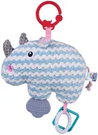 Gryzaki dla dzieci - Dumel Discovery BaliBazoo. Zawieszka nosorożec - miniaturka - grafika 1