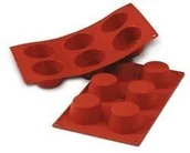 Formy do ciast - Silikomart 26.102.00.0065 SF 102 forma do pieczenia muffinek silikonu do uszczelnienie 33 x 17,6 x 1,7 cm 26.102.00.0065 - miniaturka - grafika 1