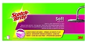 Gąbeczki do makijażu - Scotch-Brite sons1 gąbeczkę Soft, różowy/biały, 2er Pack (2 X 1 sztuki) SONS1 - miniaturka - grafika 1