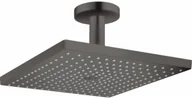 Deszczownice - Hansgrohe Raindance E Deszczownica 30x30 cm czarny chrom szczotkowany 26250340 - miniaturka - grafika 1