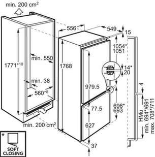 AEG SCE81821LC - Lodówki do zabudowy - miniaturka - grafika 5