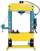Prasy - 443 DOSTAWA GRATIS! 44358877 Prasa hydrauliczna pneumatyka ruchomy tłok regulowany stół siła nacisku 75 T) 58877-uniw - miniaturka - grafika 1