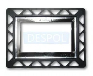 Akcesoria do armatury i ceramiki - Tece 9.240.647 TECEloop ramka montażowa do WC czarna - miniaturka - grafika 1