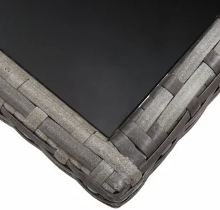 vidaXL 9-cz. zestaw mebli ogrodowych z poduszkami, polirattan, szary - Meble ogrodowe vidaXL 9-cz. zestaw mebli ogrodowych z poduszkami, polirattan, szary - Meble ogrodowe - miniaturka - grafika 20