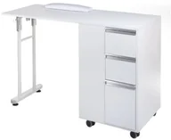 Stoliki do manicure - Beauty System Stolik do manicure składany BD-3802 BIAŁY 1036 - miniaturka - grafika 1