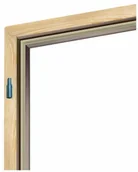 Ościeżnice - Radex Ościeżnica regulowana bezsęczna 105 - 120 mm prawa 80 sosna surowa - miniaturka - grafika 1