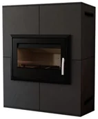 Piece wolnostojące - Thorma Piecyk Thorma Lago Hottex szary - miniaturka - grafika 1