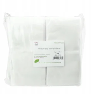 ACTIVESHOP KOMPRESY BAWEŁNIANE NATURLINE 150G 16,5cm x18cm 140781 [16421974] - Kosmetyczne akcesoria jednorazowe - miniaturka - grafika 2
