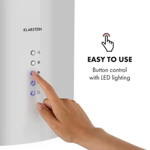 Klarstein Beretta Biały (TK15-Beretta-WH) - Okapy kuchenne - miniaturka - grafika 5