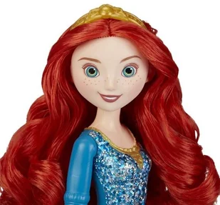 Hasbro Disney Princess Lalka Brokatowa - Merida Waleczna E4164 E4022 - Lalki dla dziewczynek - miniaturka - grafika 2