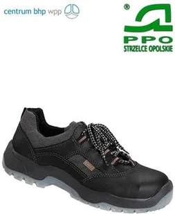 PPO Strzelce Opolskie PÓŁBUTY BEZPIECZNE Z METALOWYM PODNOSKIEM MODEL 62N, PN-EN ISO 20345, S1, SRC; (46) - Obuwie robocze - miniaturka - grafika 3