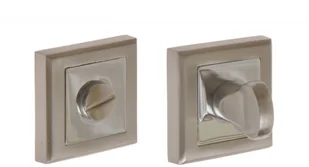 B-harko Tarczka kwadratowa WC nikiel-satyna/chrom (ABIES, CELTIS, HALESIA) - Szyldy i rozety B-harko Tarczka kwadratowa WC nikiel-satyna/chrom (ABIES, CELTIS, HALESIA) - Szyldy i rozety - miniaturka - grafika 1