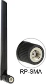 Anteny Wi Fi - Delock Antena WL-Antenne RP-SMA 3-5dBi Kippgelenk schwarz 88898 - miniaturka - grafika 1