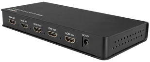Lindy 38150 Przełącznik Switch) HDMI 4xIN-1xOUT) LY-38150 - Rozgałęźniki i multiswitche do TV-SAT - miniaturka - grafika 2