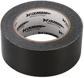 Taśmy klejące - Fixman FIXMAN 188845 taśmy klejącej wytrzymała tkanina 50 MM X 50 m, czarna - miniaturka - grafika 1