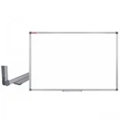 Tablice i flipcharty - DOM KORKOWY AMEX Tablica magnetyczna suchościeralna (rama aluminiowa) classic z półką 180x120 DK123 - miniaturka - grafika 1