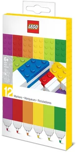 LEGO 51644 Kolorowe Flamastry 12 szt. - Przybory szkolne - miniaturka - grafika 2